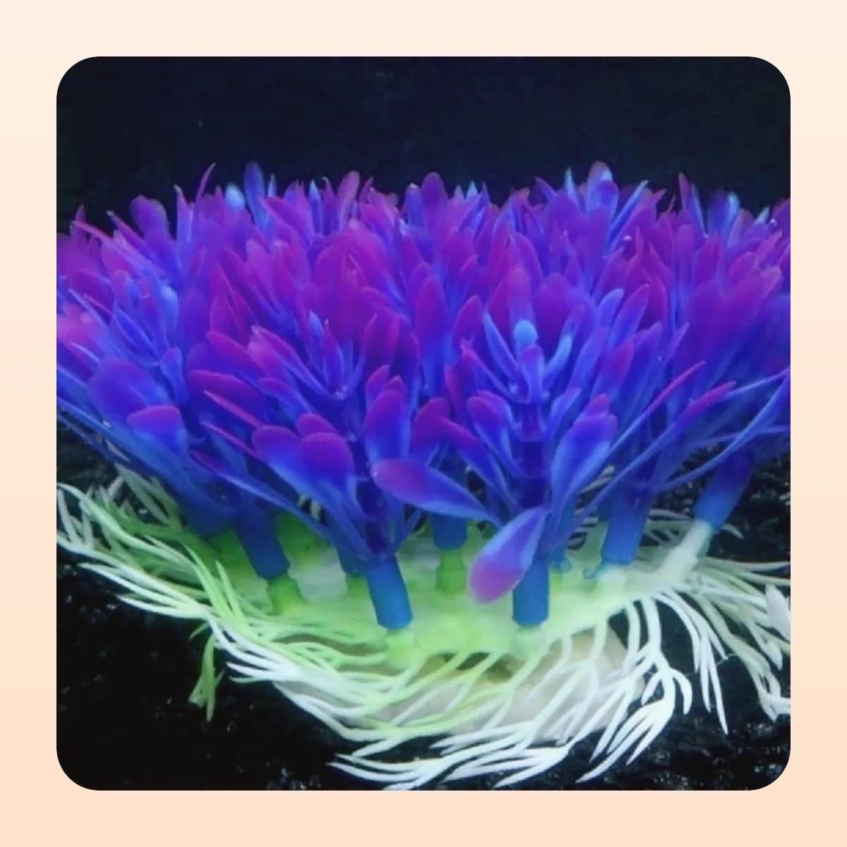 The green base of the Kindral anemone ornament