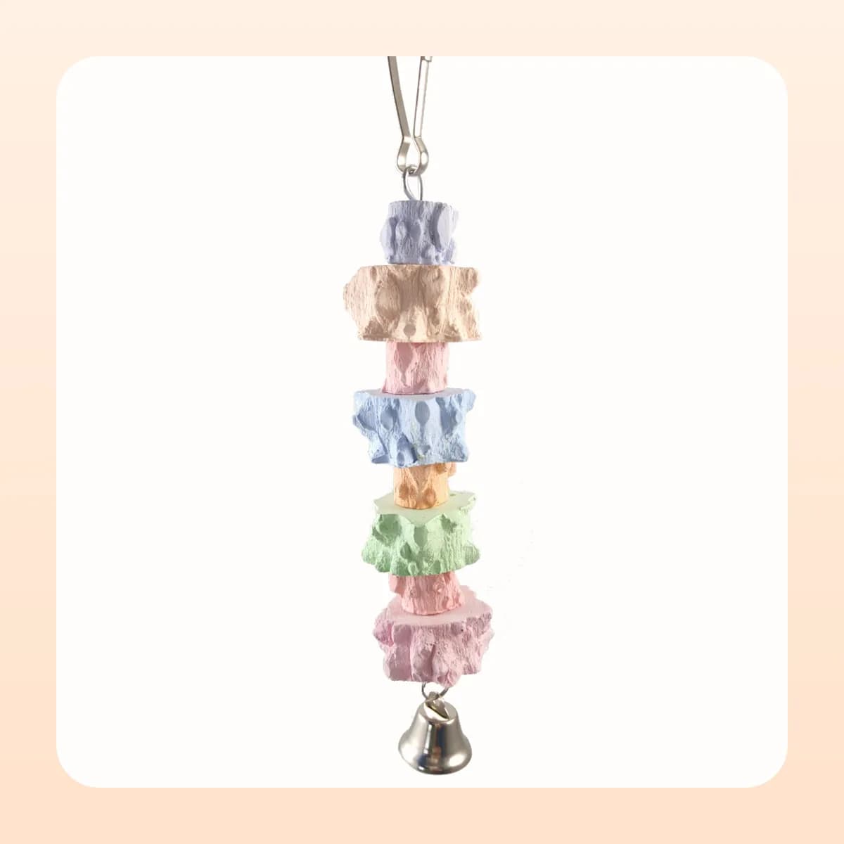 Kindral pepper wood and mineral beak chew string