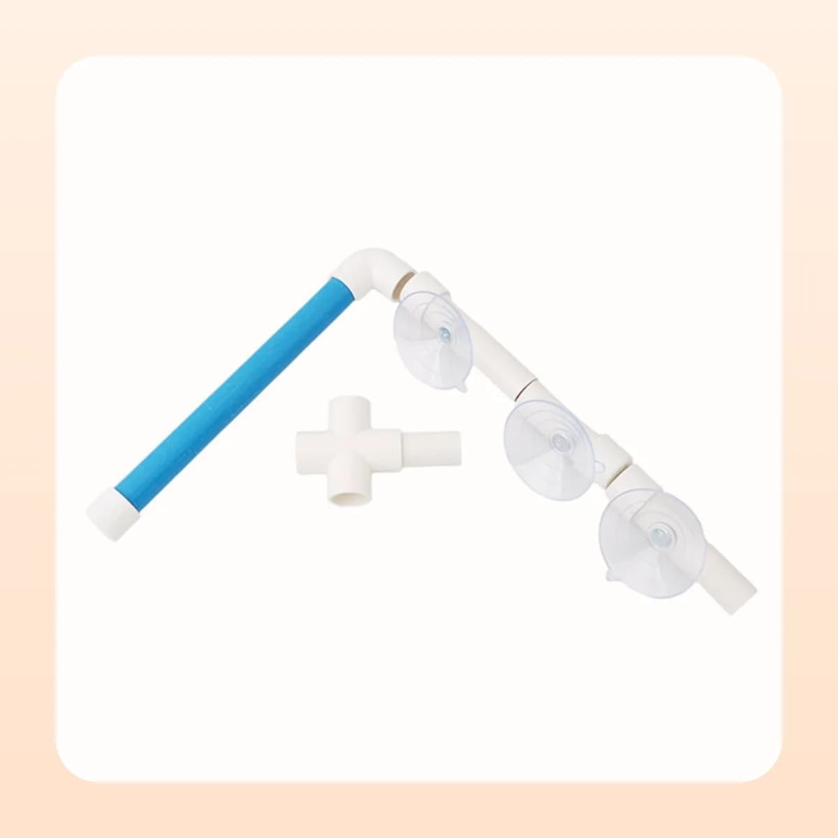 The Kindral shower perch folded flat