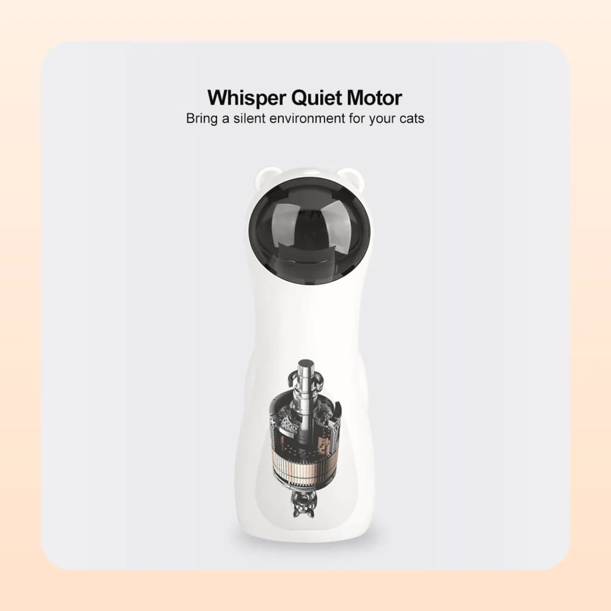 The Kindral laser tower's whisper-quiet motor