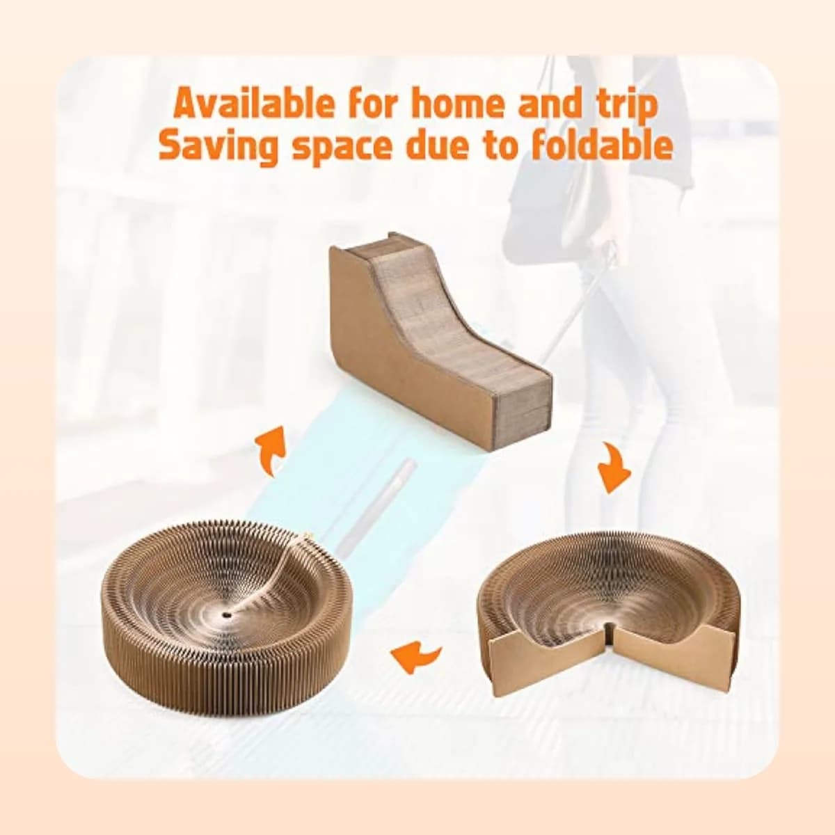 Folds flat for storage and travel