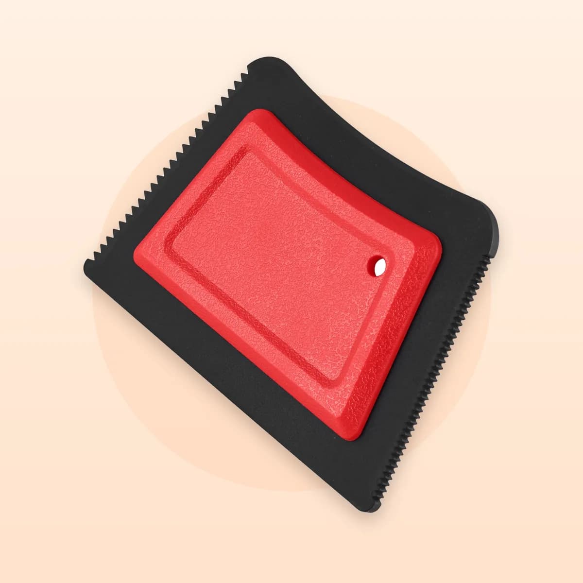 The Kindral pet hair remover seen from the other side